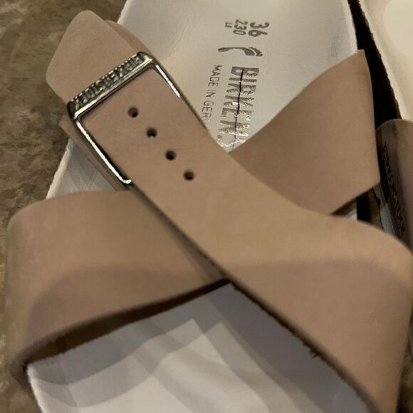 BIRKENSTOCK SIENNA SANDALS IN PINK BLUSH SIZE 36